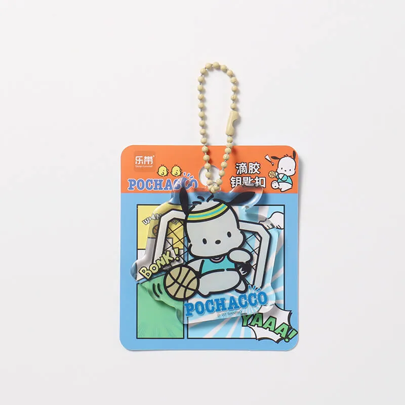 Sanrio Characters Eposy Acrylic Charm Keychain