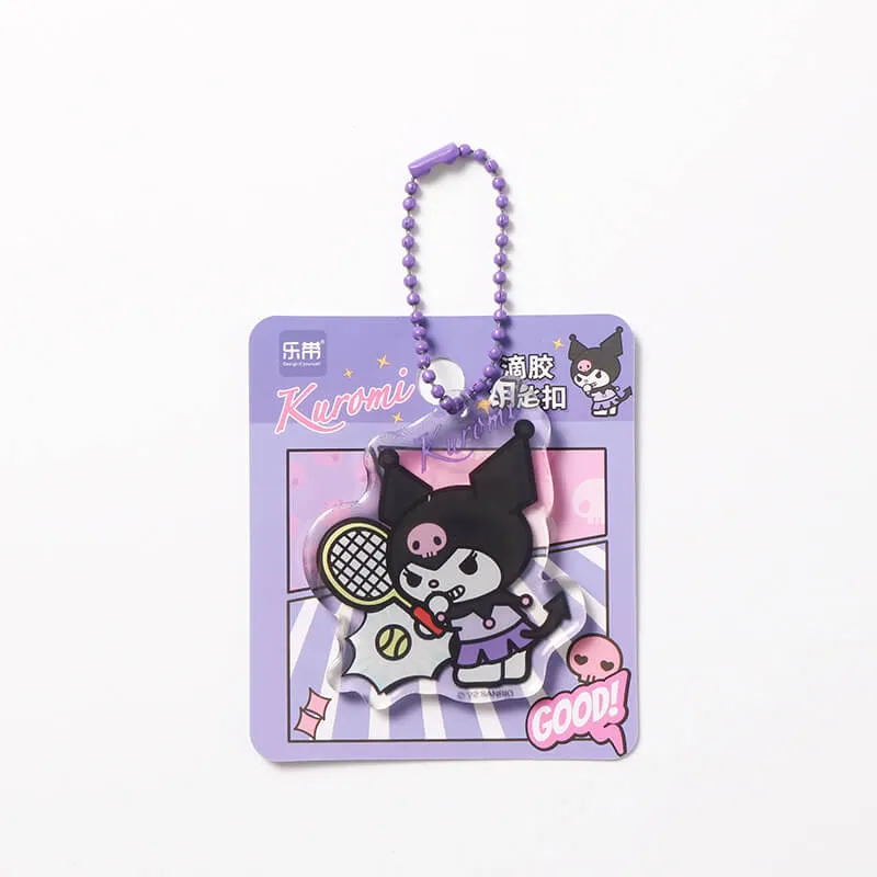 Sanrio Characters Eposy Acrylic Charm Keychain