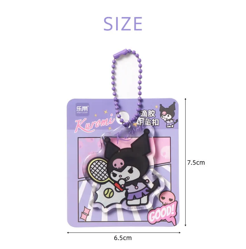 Sanrio Characters Eposy Acrylic Charm Keychain