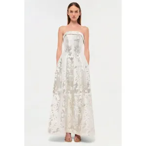 Simkhai Octavia Gown Silver
