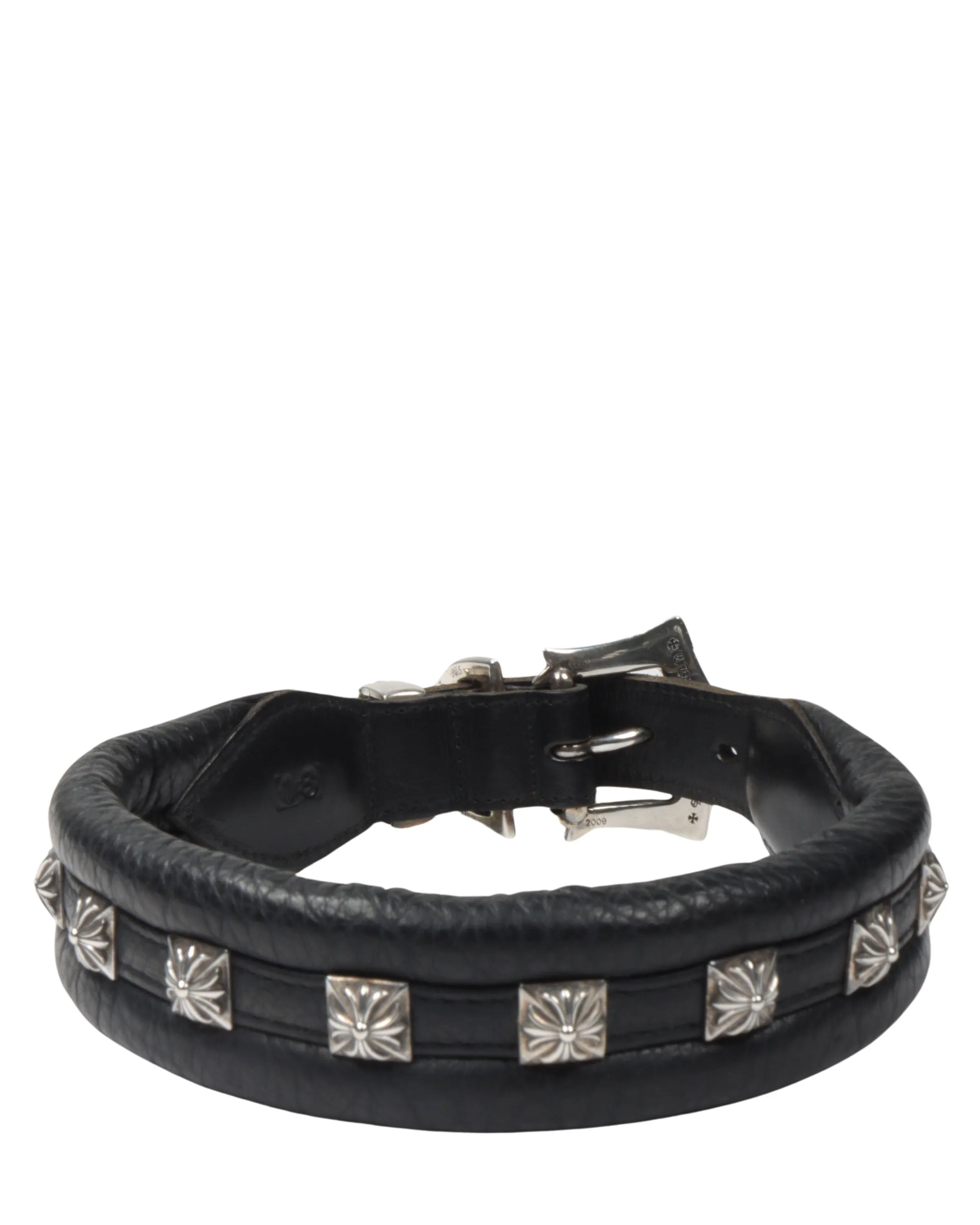 Studded Leather Dog Collar