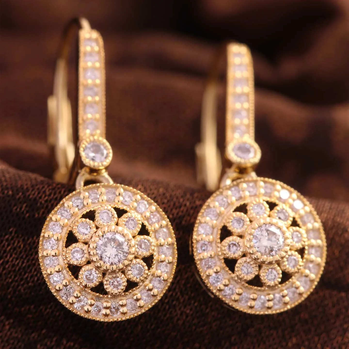 Stunning Design 925 Silver Drop Earring