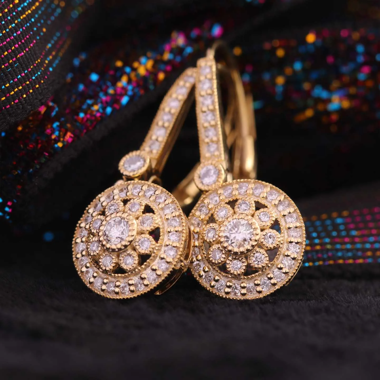 Stunning Design 925 Silver Drop Earring