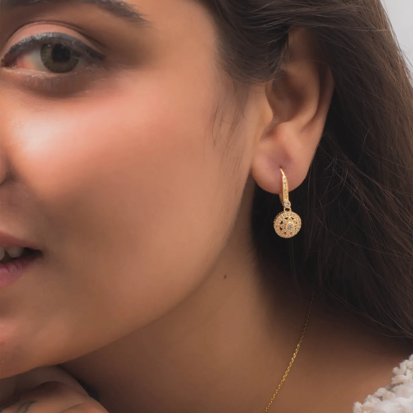 Stunning Design 925 Silver Drop Earring