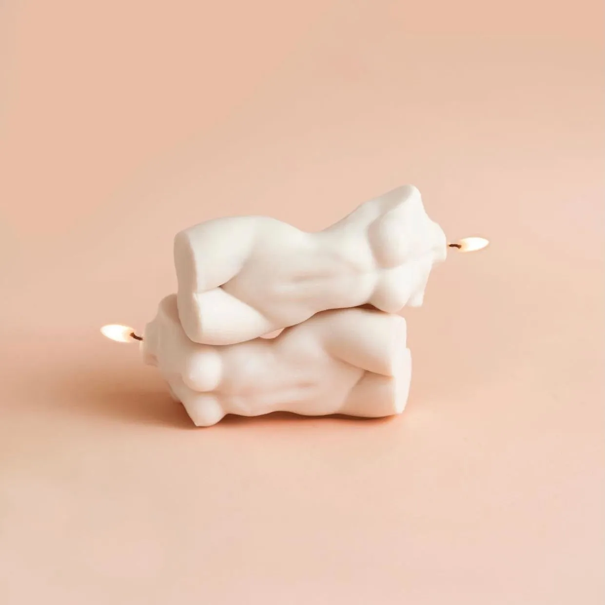 Stunning Female Candle / Feminine soy wax body candle
