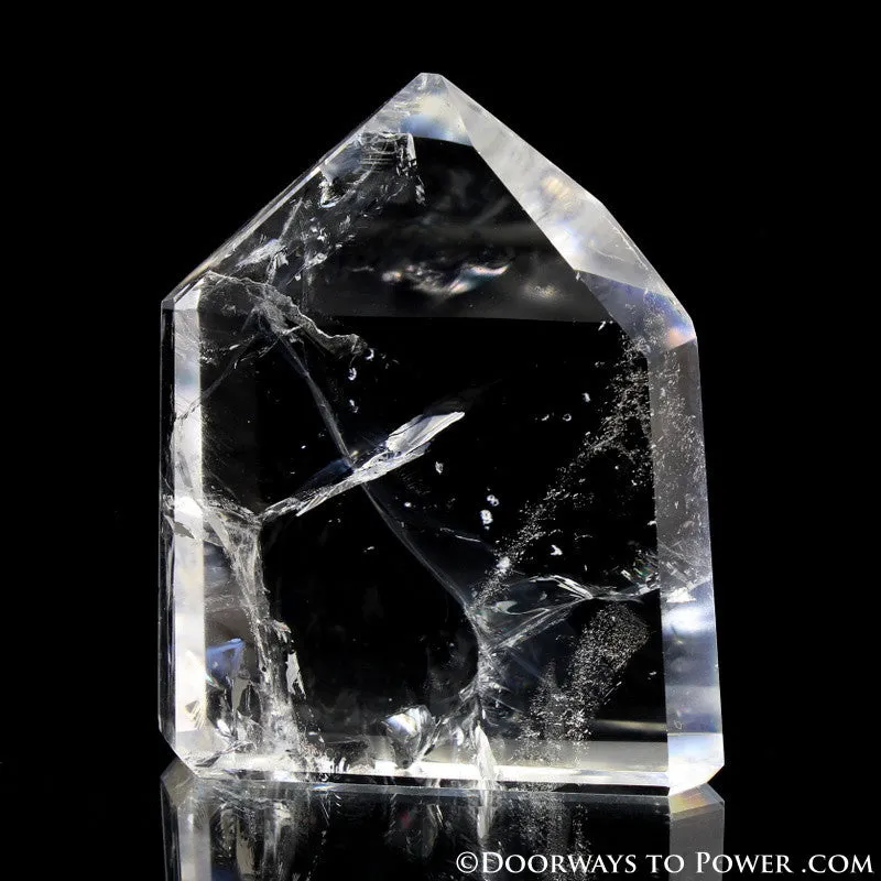 Stunning John of God Casa Quartz Crystal Point 'PURITY' A    
