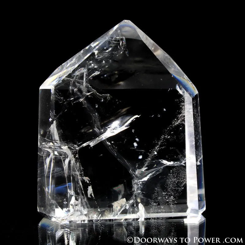 Stunning John of God Casa Quartz Crystal Point 'PURITY' A    