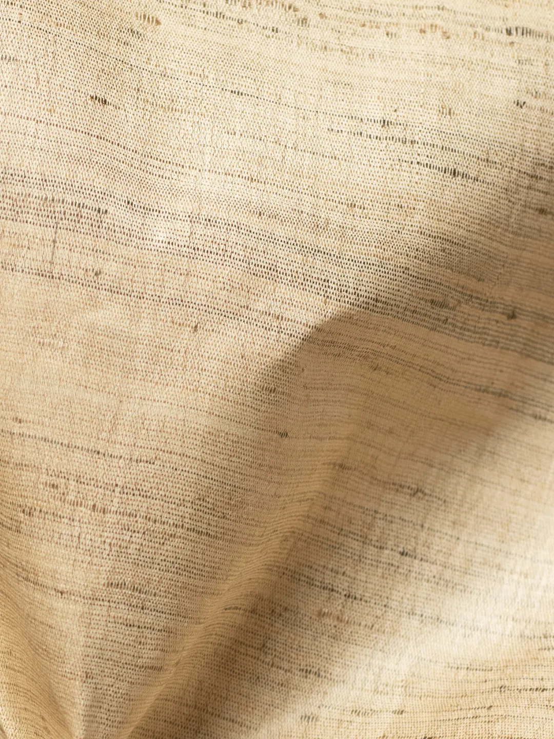 Stunning Light Golden Katia Silk Khadi