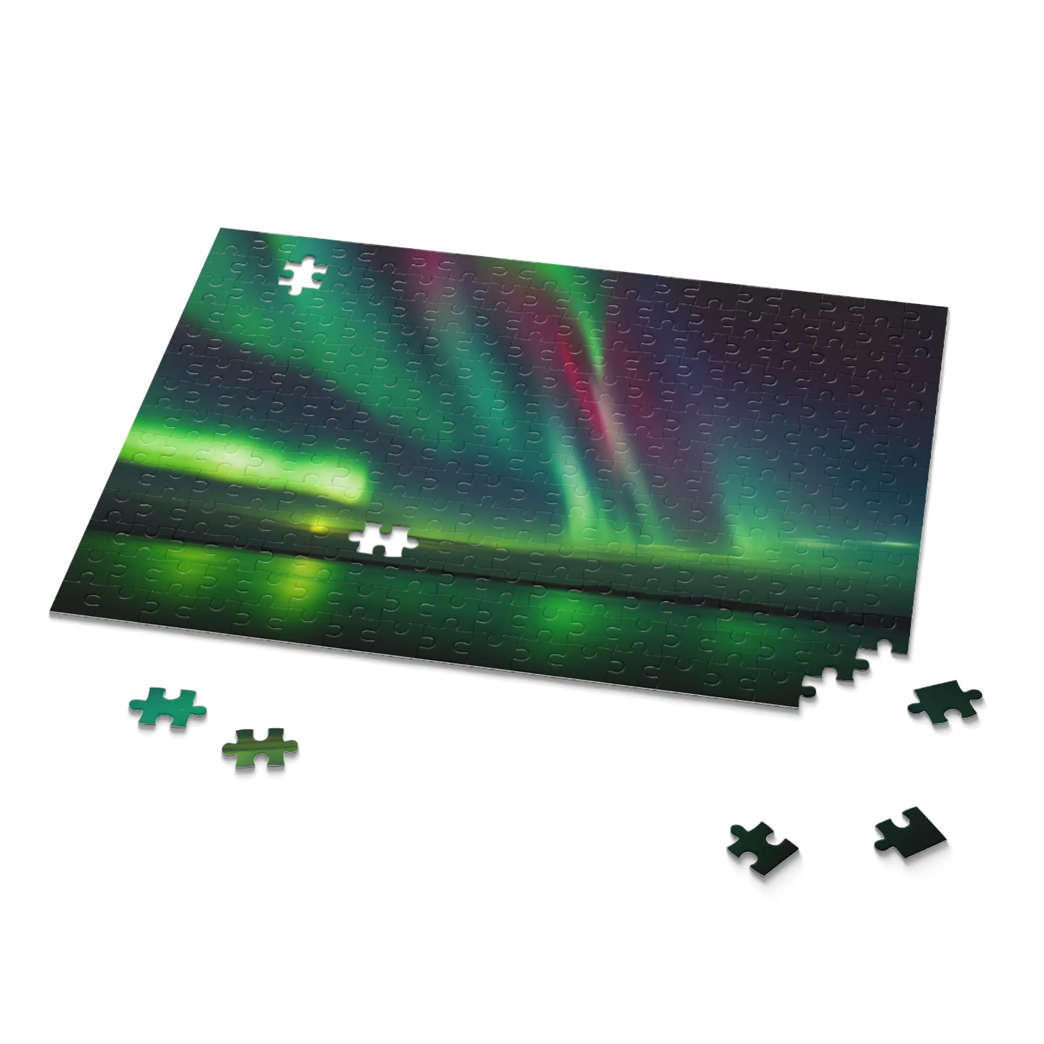 Stunning Lights Over Serene Puzzle (120, 252, 500-Piece)
