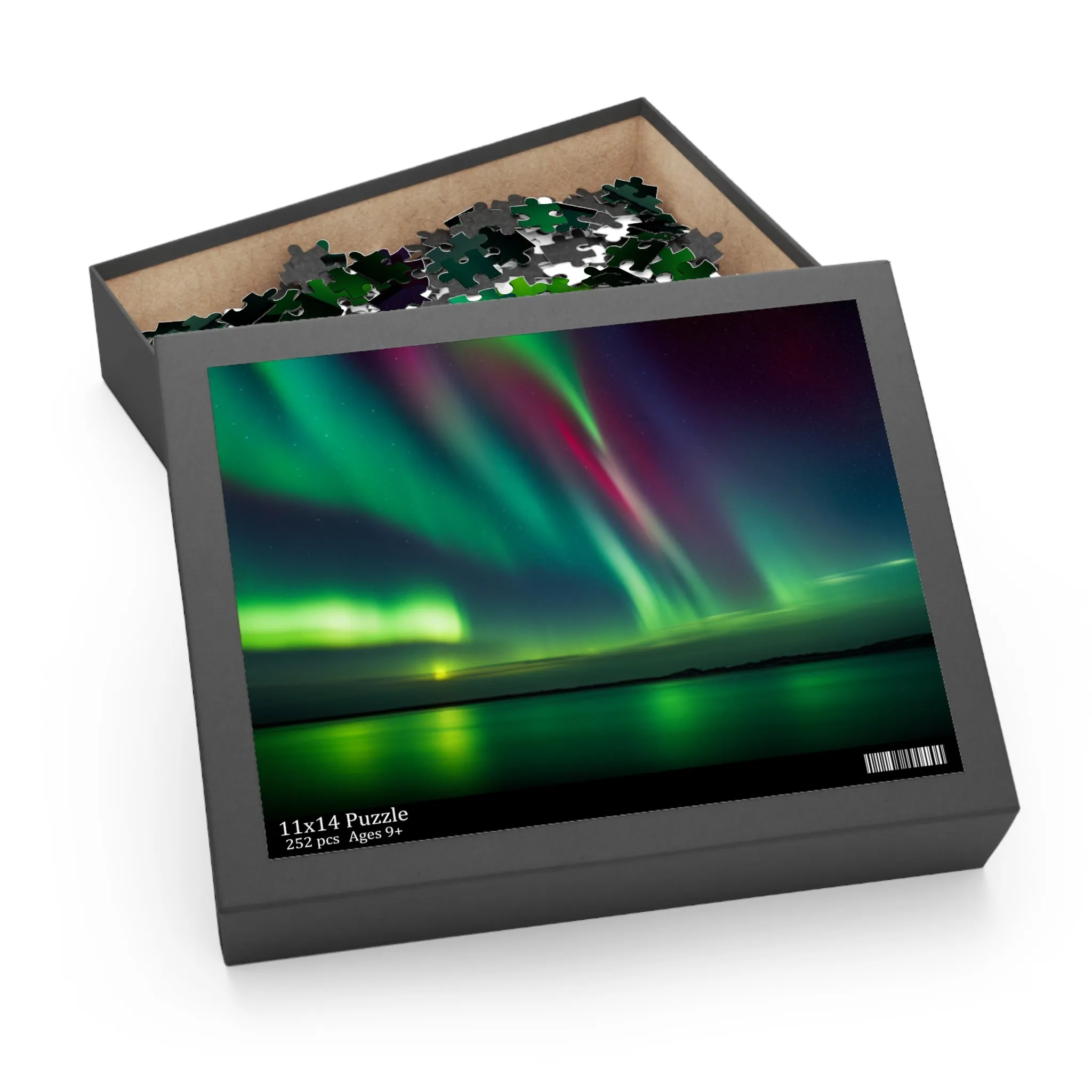 Stunning Lights Over Serene Puzzle (120, 252, 500-Piece)