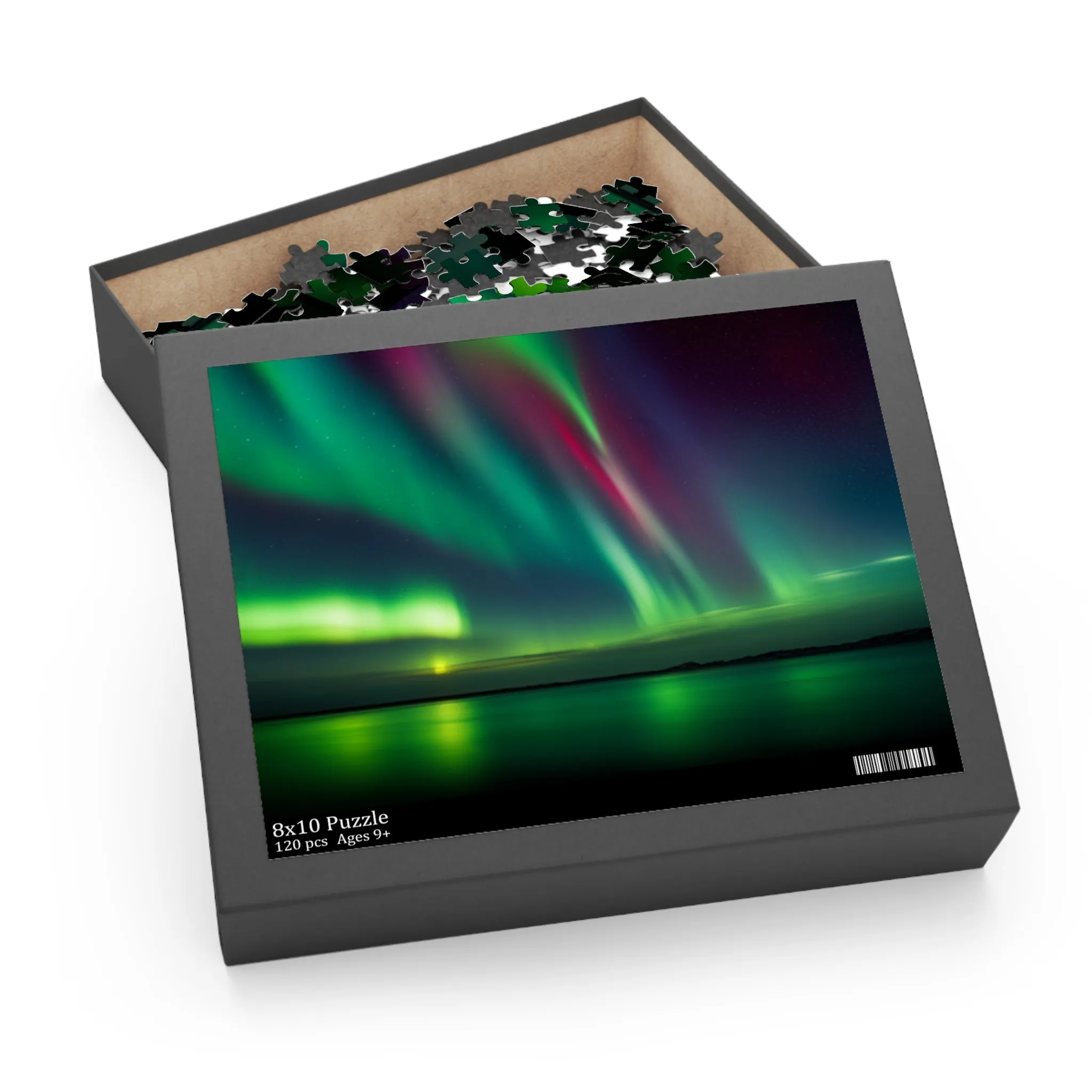 Stunning Lights Over Serene Puzzle (120, 252, 500-Piece)