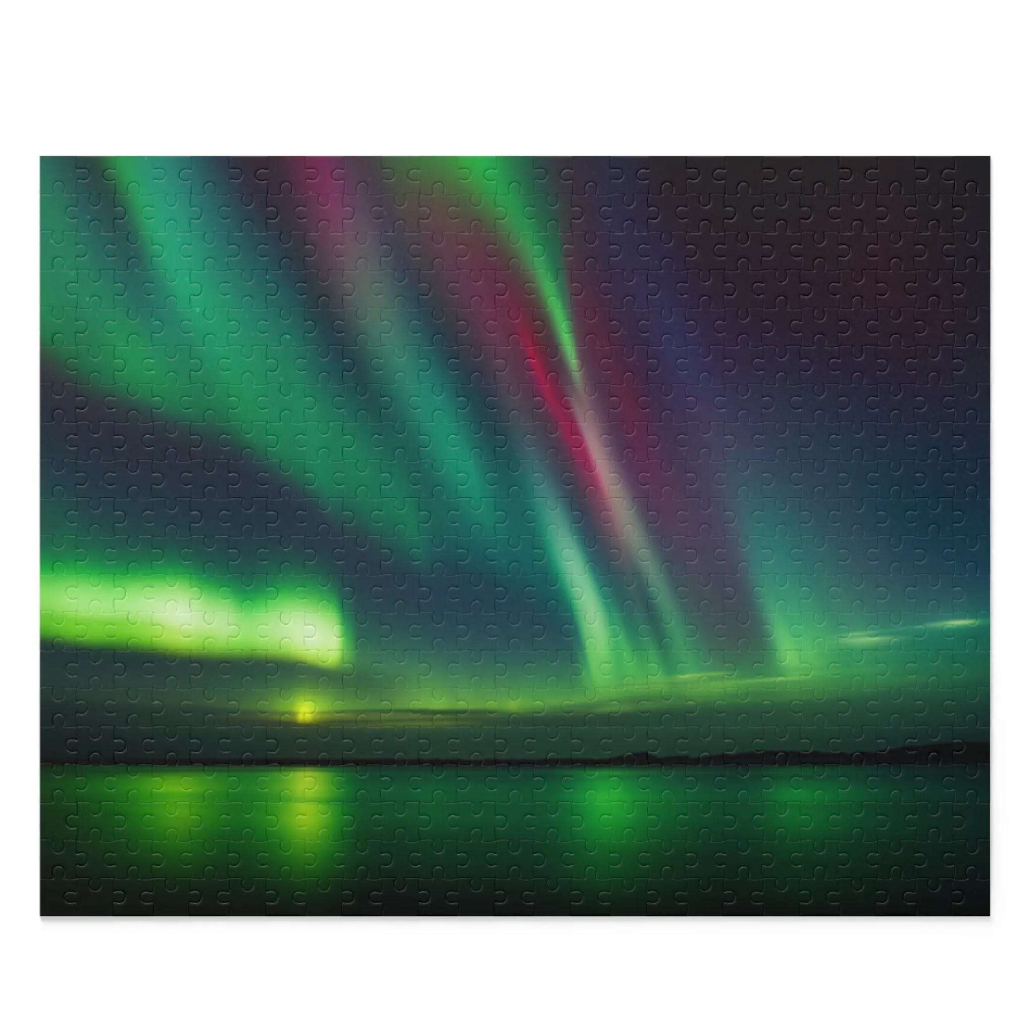 Stunning Lights Over Serene Puzzle (120, 252, 500-Piece)
