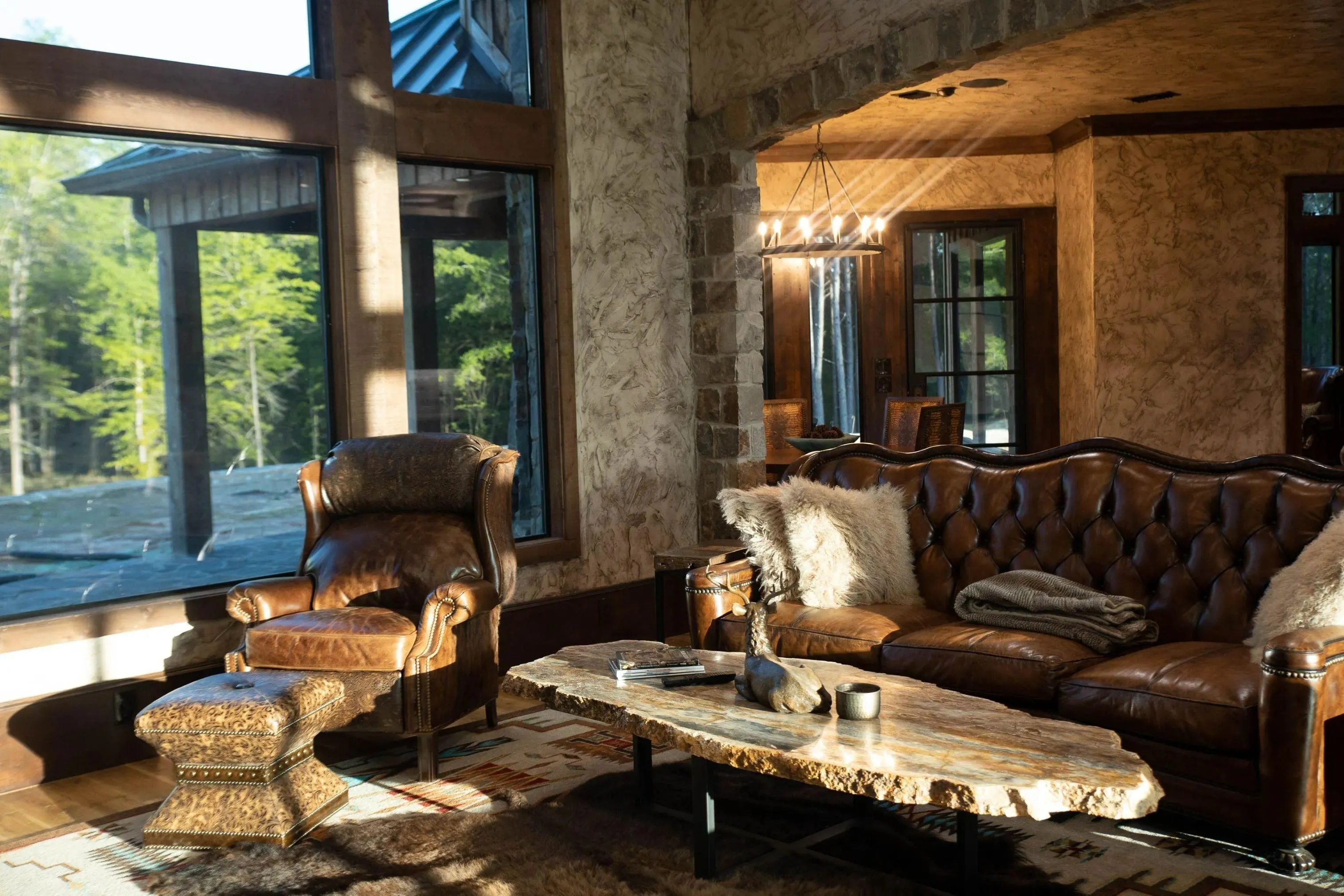 Stunning Rustic Mountain House