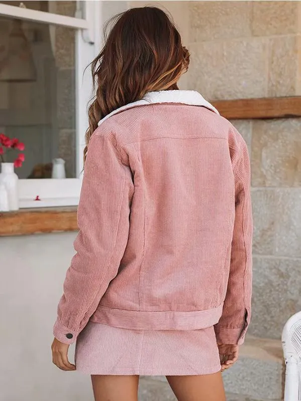 Stunning Sleeve Solid Colors Winter Coat Tops