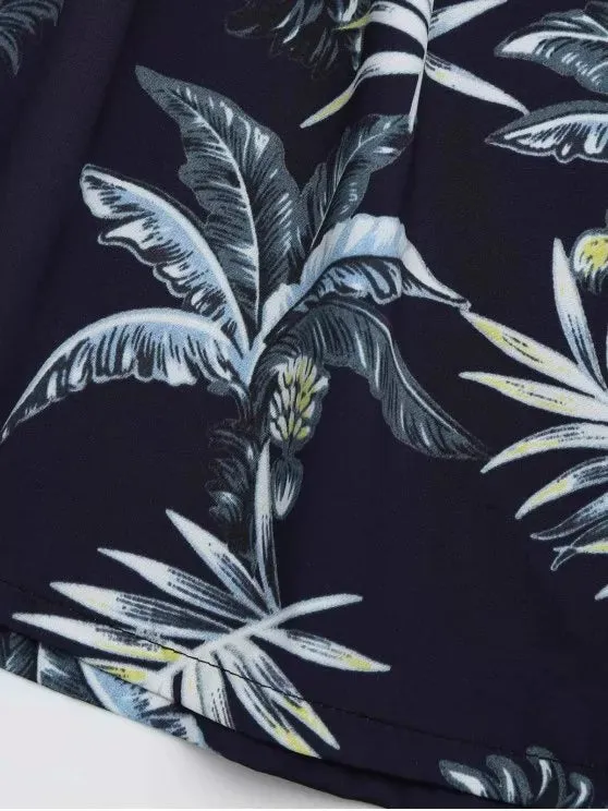 TastyHottie - Stunning Pineapple Print Belted Dress