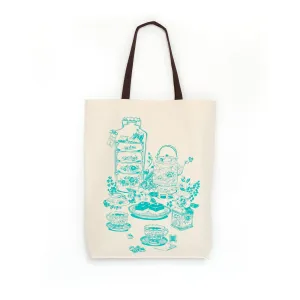 Tea Time Shopping Bag