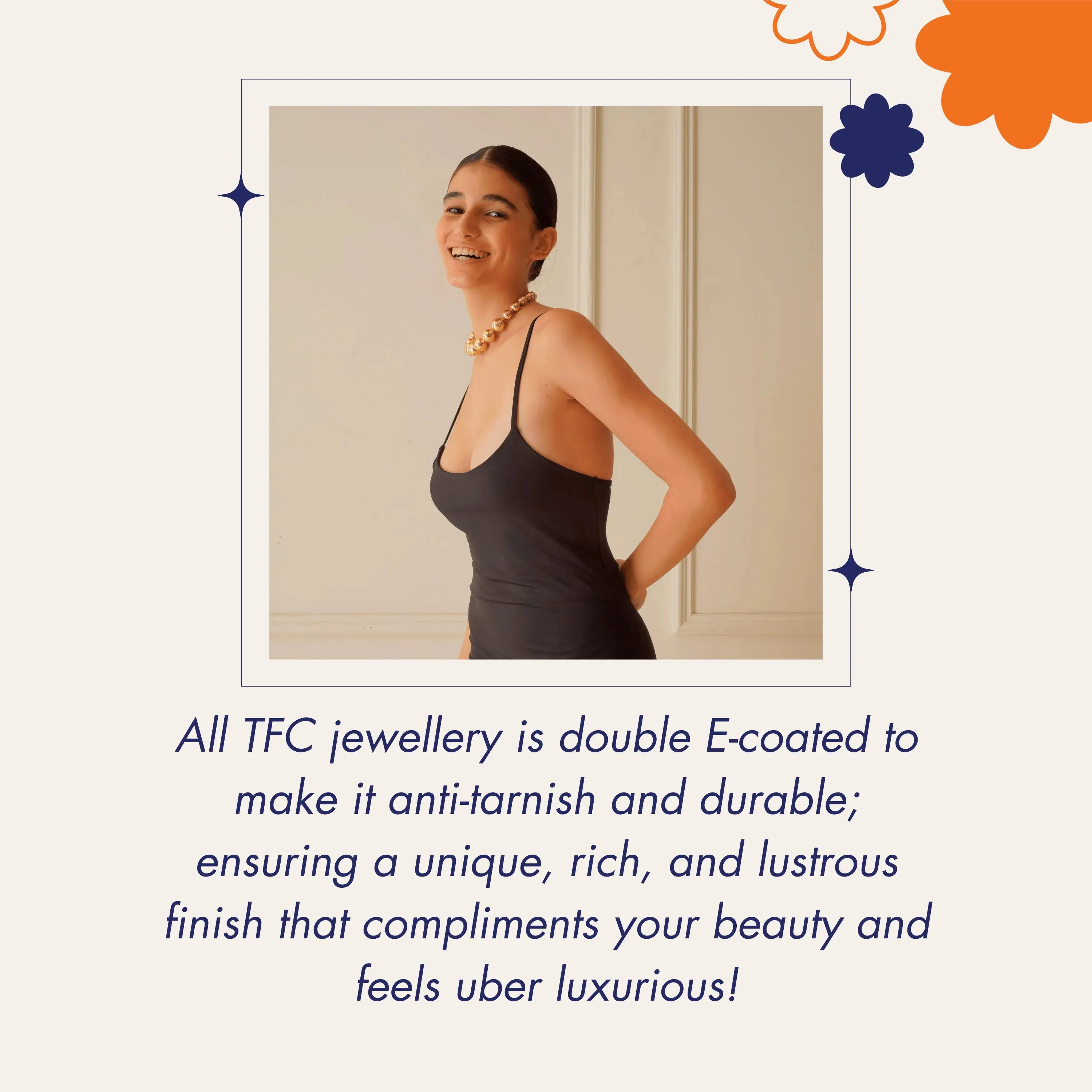 TFC Stunning Ball Bold Bead Dangler Earrings