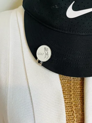 Unique Magnetic Golf Ball Marker with Hat Clip  Excellent Gift for Men