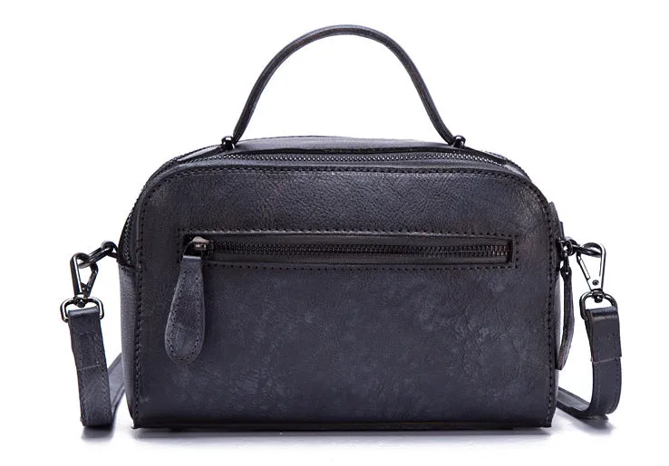 Vintage Womens Leather Crossbody Handbags Cross Shoulder Bag