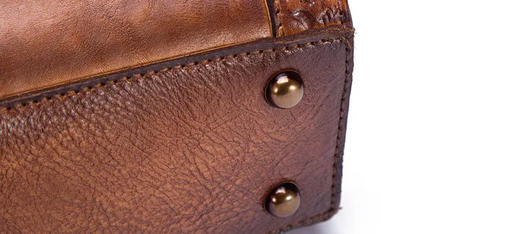 Vintage Womens Leather Crossbody Handbags Cross Shoulder Bag