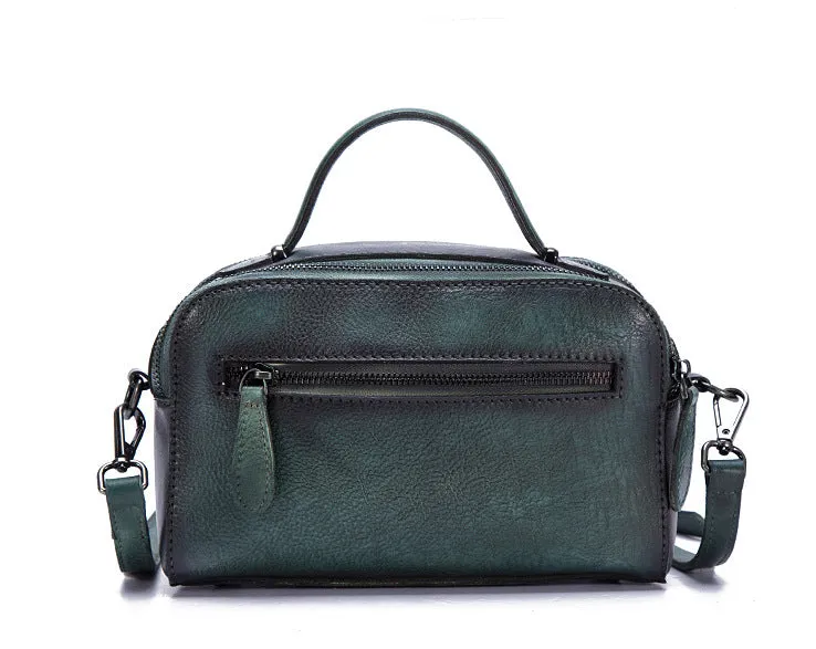 Vintage Womens Leather Crossbody Handbags Cross Shoulder Bag