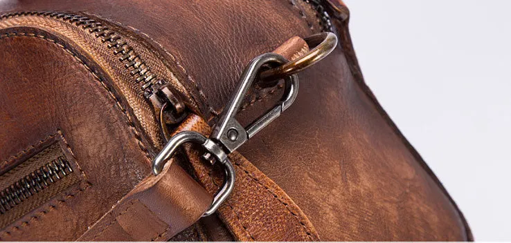 Vintage Womens Leather Crossbody Handbags Cross Shoulder Bag