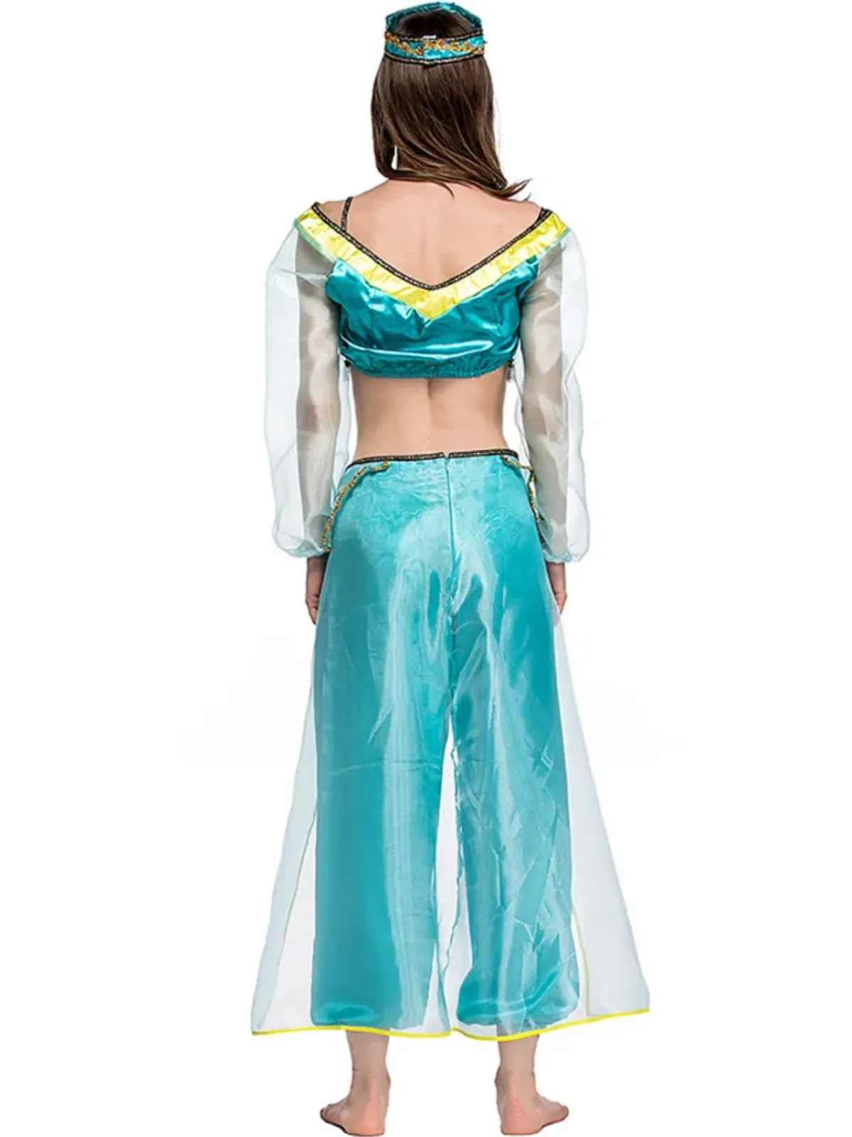 Women Stunning Princess Jasmine Halloween Costume