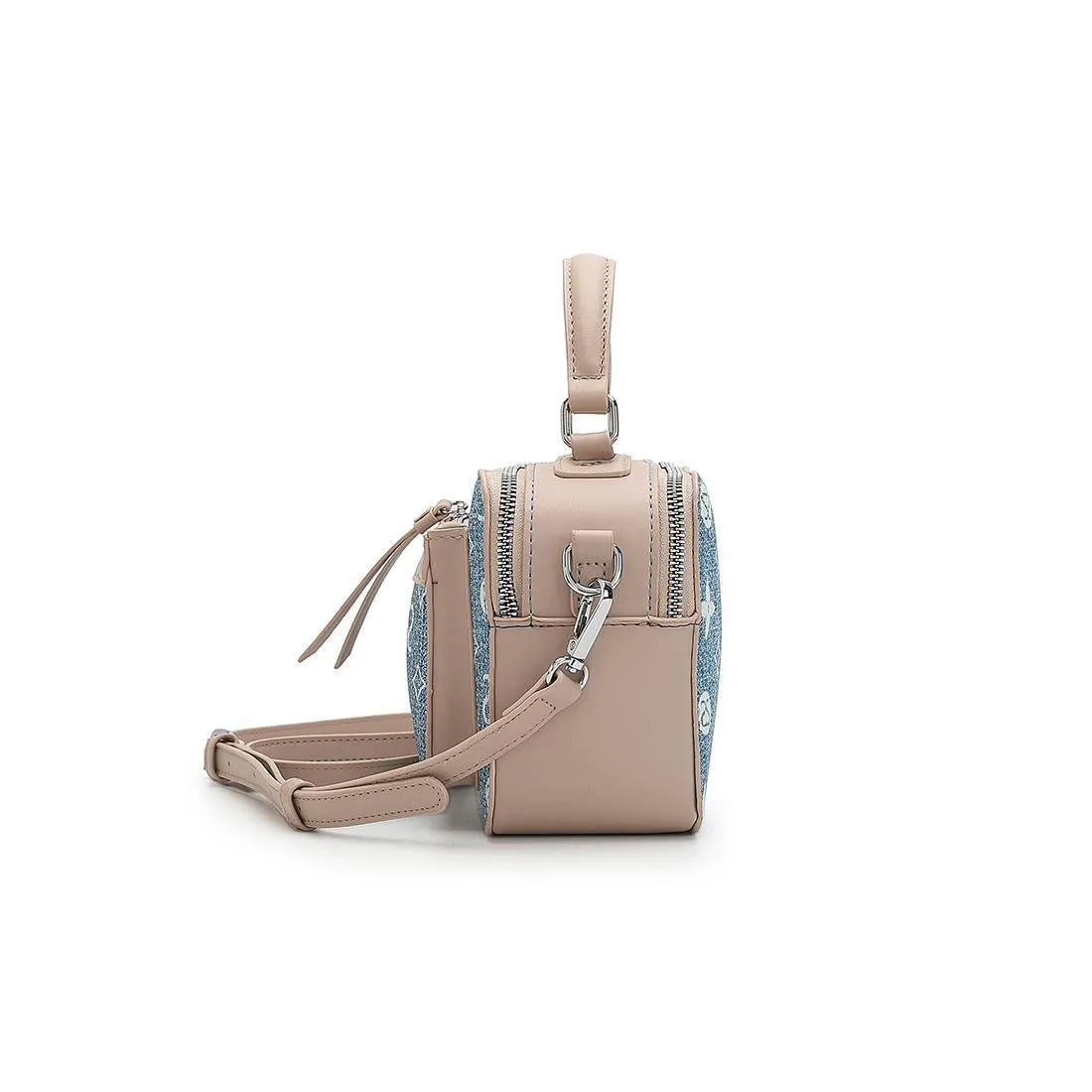 Women's Monogram Top Handle Bag / Sling Bag / Crossbody Bag - SCW 7370