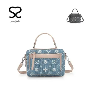 Women's Monogram Top Handle Bag / Sling Bag / Crossbody Bag - SCW 7370